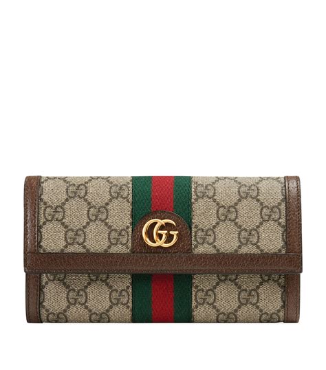 gucci coated canvas wallet|gucci wallet images.